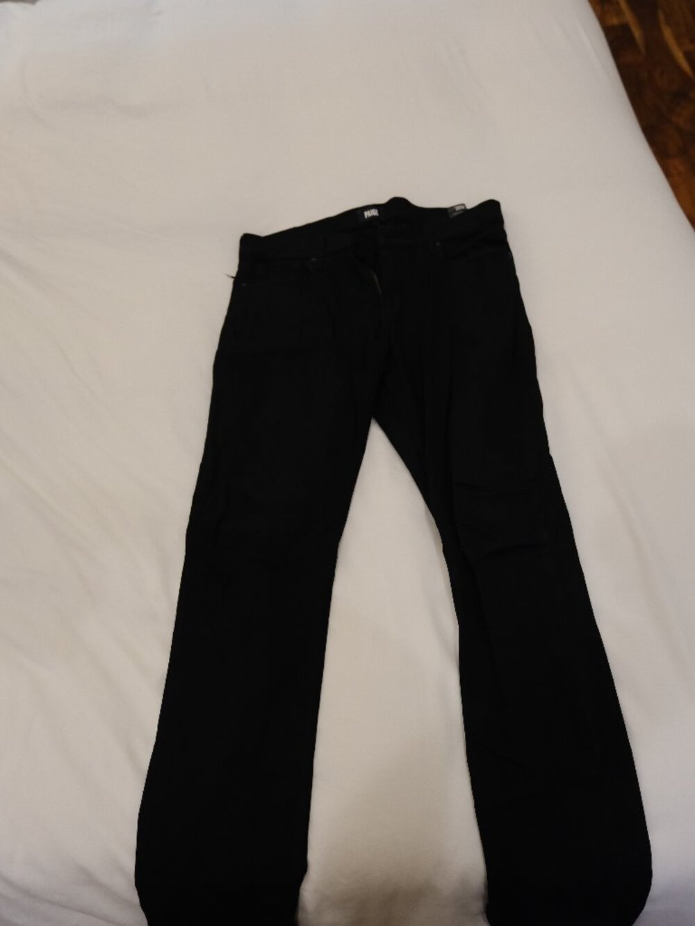 Paige Lennox Men's Black Slim Jeans 34
